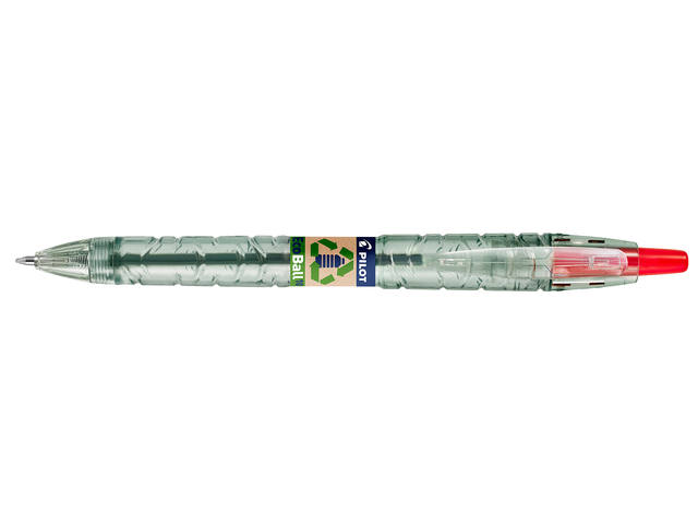 Balpen PILOT Begreen B2P EcoBall M rood