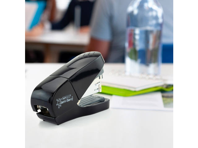 Nietmachine Rapesco Germ-Savvy zwart