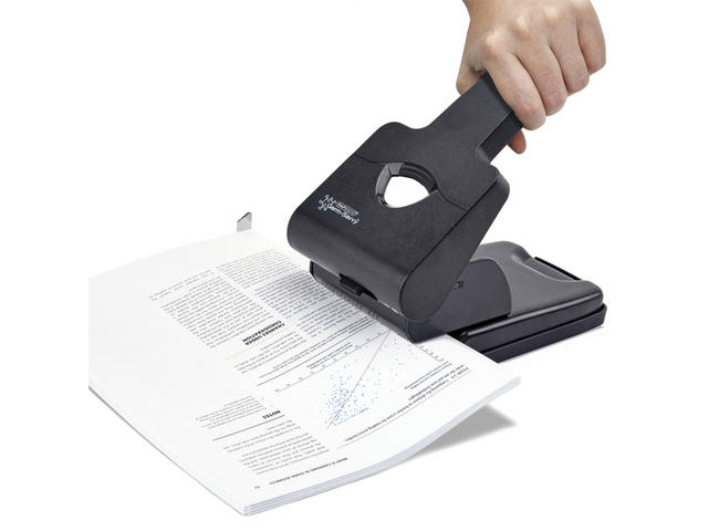 Perforator Rapesco Germ-Savvy HD865-P 2gaats zwart