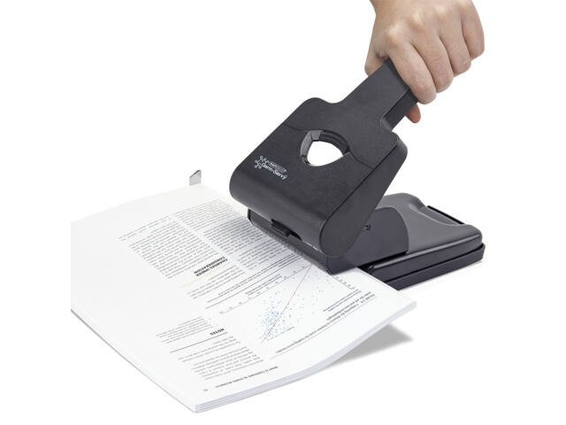 Perforator Rapesco Germ-Savvy HD865-P 2gaats zwart