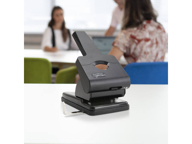 Perforator Rapesco Germ-Savvy HD865-P 2gaats zwart