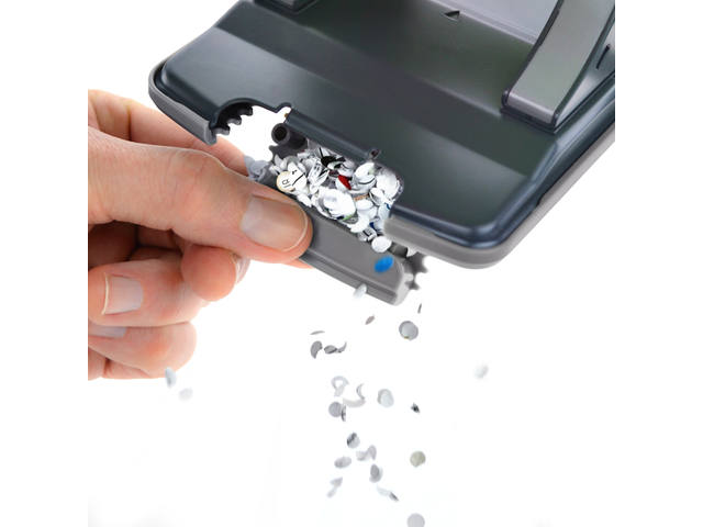 Perforator Rapesco Germ-Savvy X5-40ps 2gaats zwart