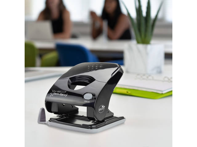 Perforator Rapesco Germ-Savvy X5-40ps 2gaats zwart