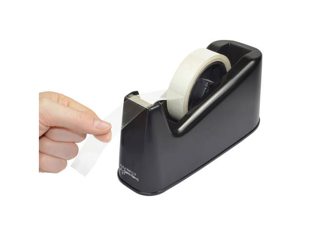 Plakbandhouder Rapesco Germ-Savvy 500 zwart