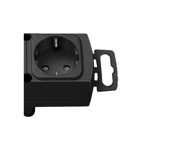 Stekkerdoos Brennenstuhl Comfort Plus 6vdig 2m zw