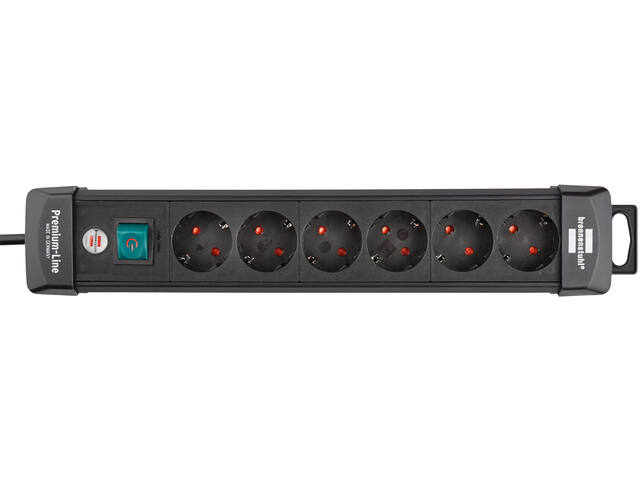 Stekkerdoos Brennenstuhl Bremounta 4vdig 1.5m zw