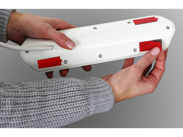Stekkerdoos Brennenstuhl Estilo 4vdig USB 2m wit