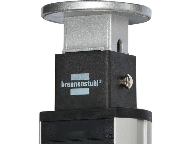 Stekkerdoos Brennenstuhl toren 3vdig 2m zwart/zi