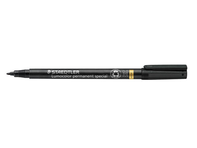 Viltstift Staedtler OHP Lumo M 319 perm special zw