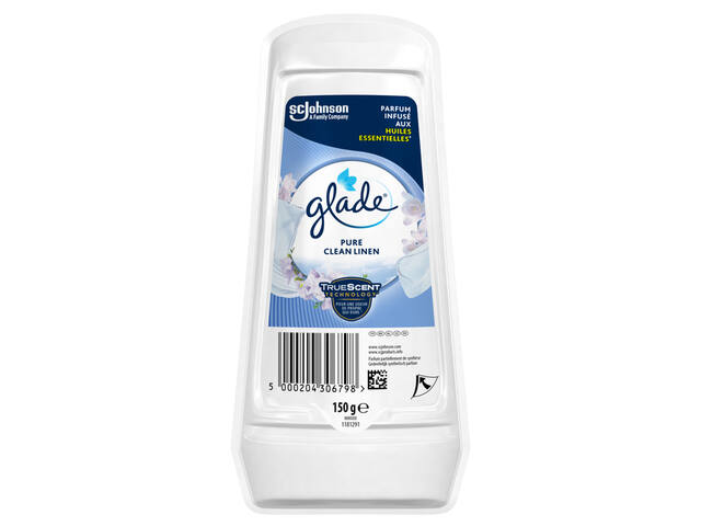 Luchtverfrisser Glade Gel Pure Clean Linen 150gr