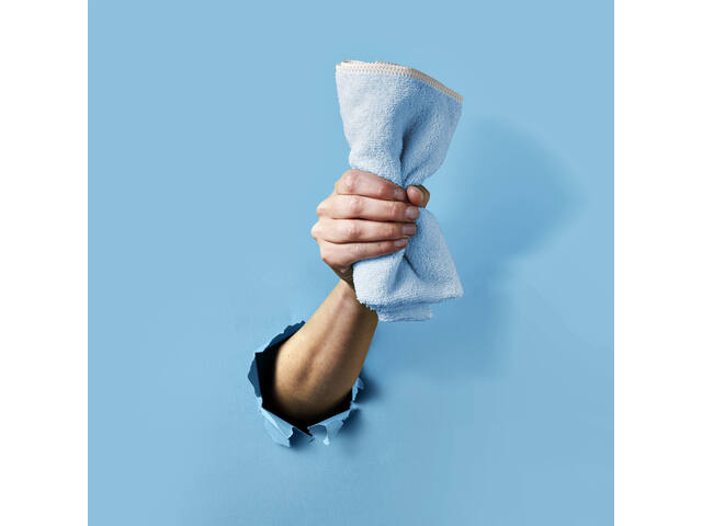 Microvezeldoek Re-belle 40x40cm blauw