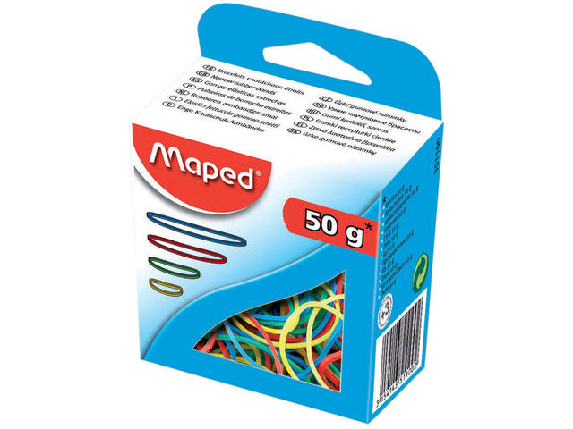 Elastiek Maped 50 gram assorti