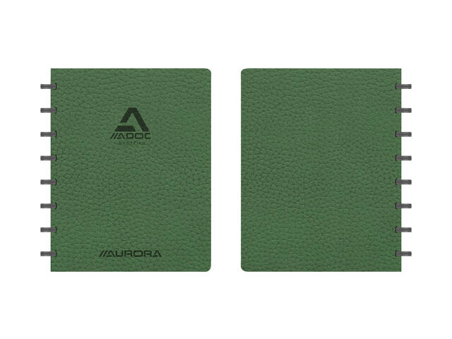 Schrift Adoc Business A5 lijn 144pag 90gr groen