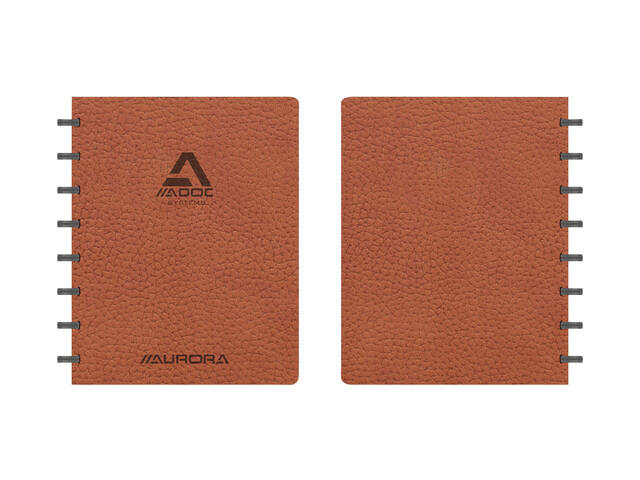 Schrift Adoc Business A5 lijn 144pag 90gr bruin