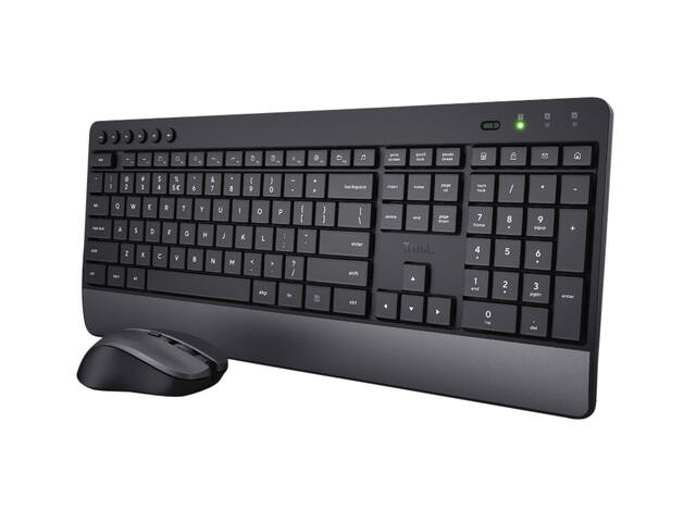 Toetsenbord Trezo Eco Comfort + muis zwart