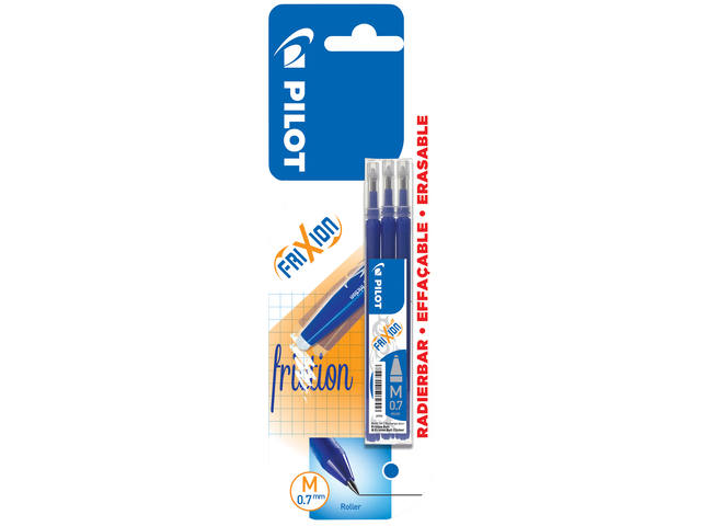 Rollerpenvulling PILOT friXion BLS-FR7 M blauw