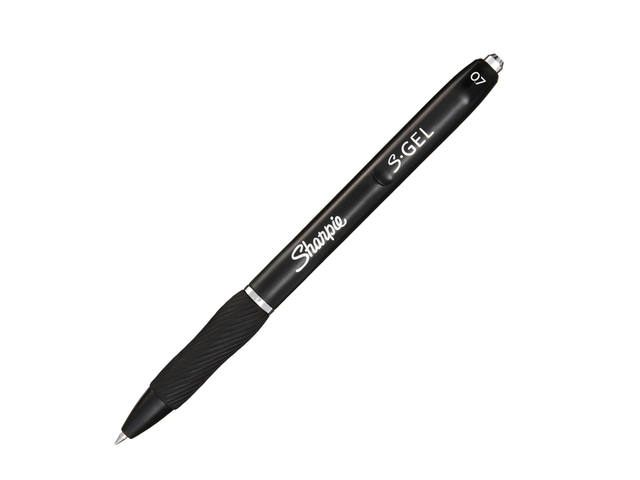 Gelschrijver Sharpie S-gel M 3st zwart