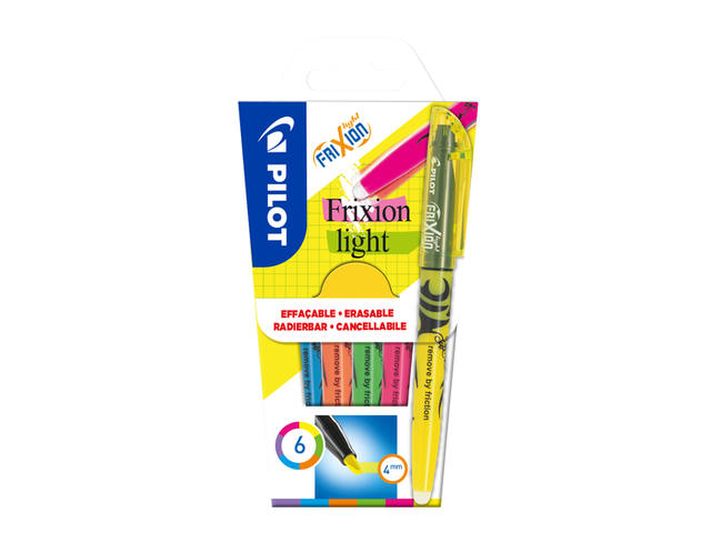 Markeerstift PILOT friXion light assorti