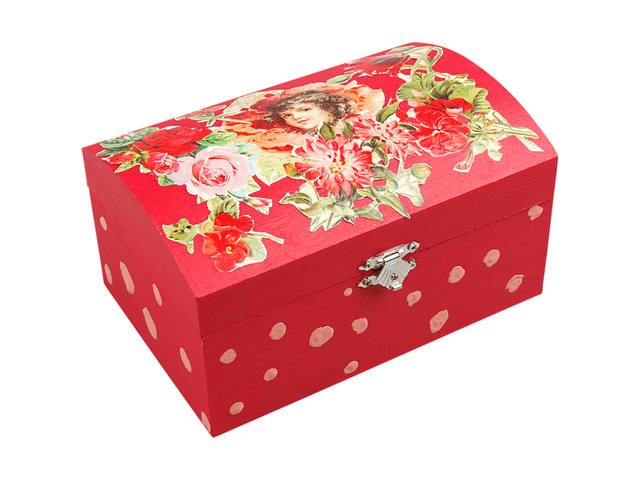 Schatkist Creativ Company 16.5x11x8.55cm hout