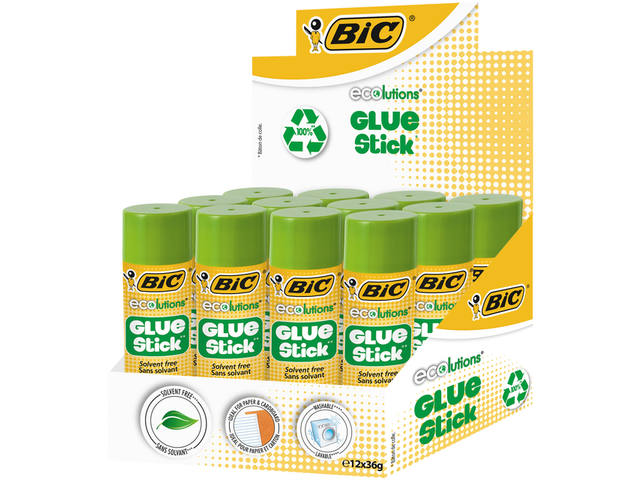 Lijmstift Bic ecolutions 36gr