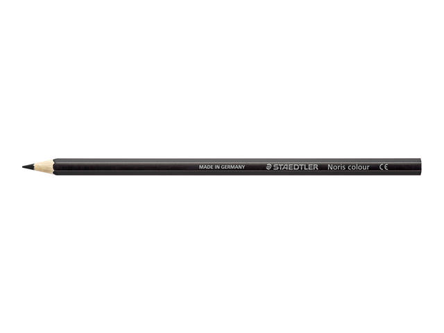 Kleurpotlood Staedtler Noris 185 zwart