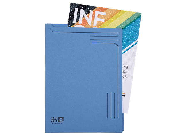 Insteekmap Exacompta Lmodel CleanSafe blauw