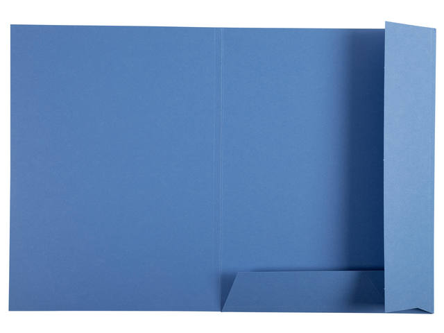 Dossiermap Exacompta CleanSafe 2kleppen blauw