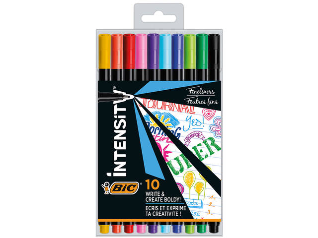 Fineliner Bic Intensity F assorti