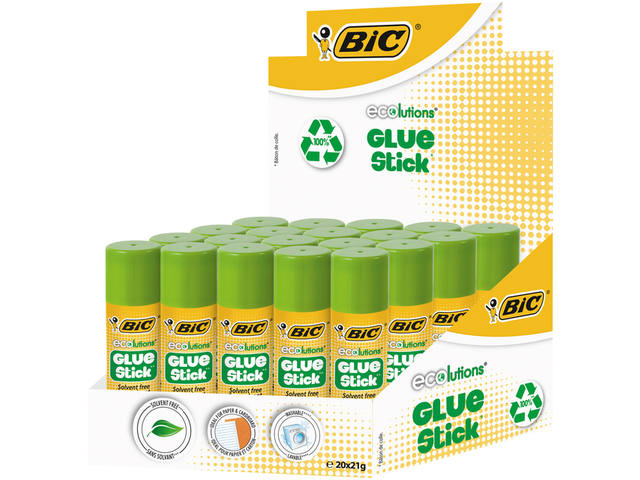Lijmstift Bic ecolutions 21gr