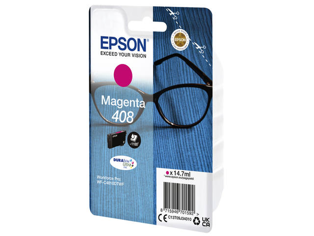 Inktcartridge Epson T09J340 408 rood