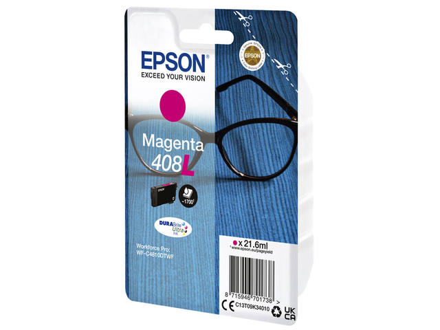 Inktcartridge Epson T09K340 408L rood