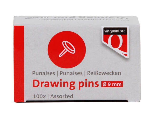 Punaises Quantore assorti 100 stuks