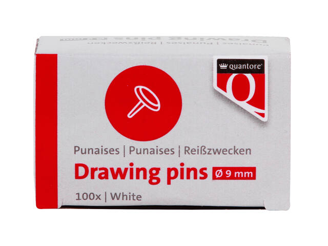 Punaises Quantore wit 100 stuks