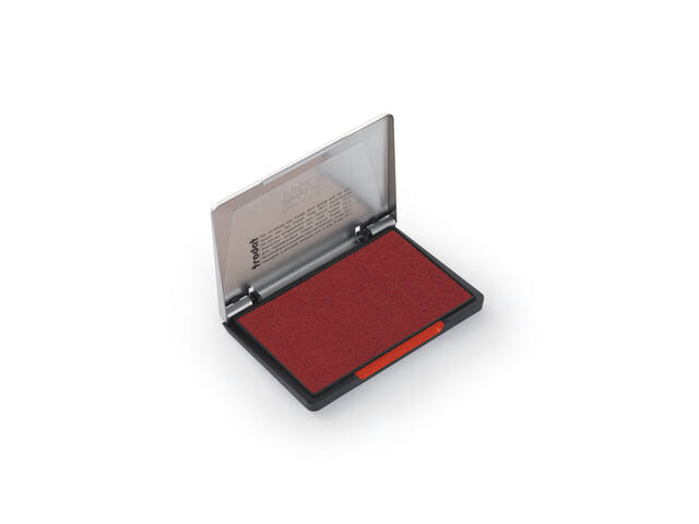 Inktkussen Trodat metaal 9052M 110x70mm rood