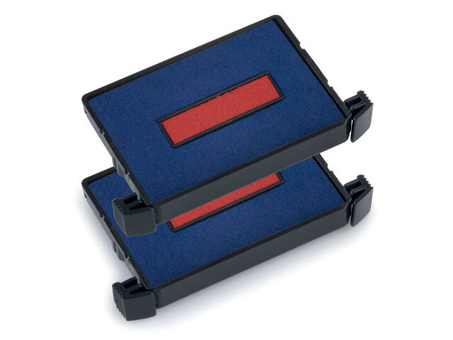 Stempelkussen Trodat Printy 64750 blauw en rood