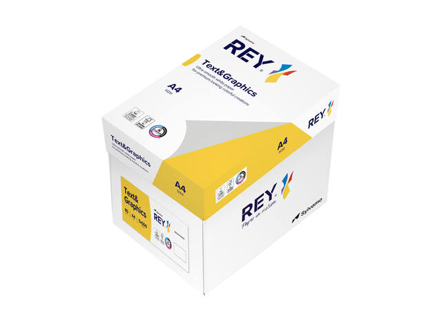 Kopieerpapier Rey Text Graphics A4 80gr wit