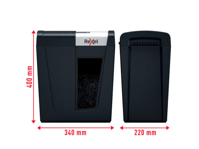 Papiervernietiger Rexel Secure MC6 P5 2x15mm