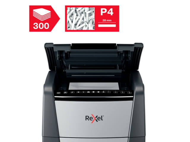 Papiervernietiger Rexel Optimum Auto 300X 4x26mm