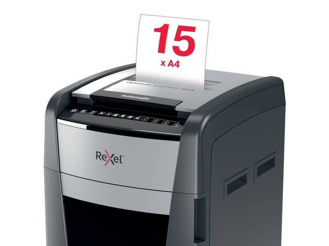Papiervernietiger Rexel Optimum Auto 600X 4x30mm