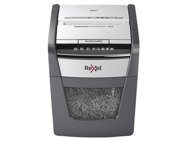 Papiervernietiger Rexel Optimum Auto 50X 4x28mm