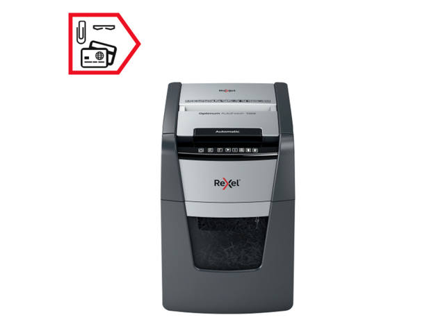 Papiervernietiger Rexel Optimum Auto 100X 4x28mm