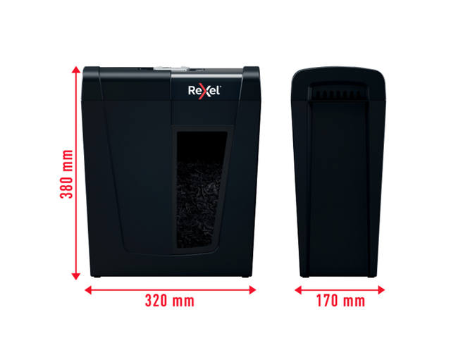 Papiervernietiger Rexel Secure X8 P4 4x40mm