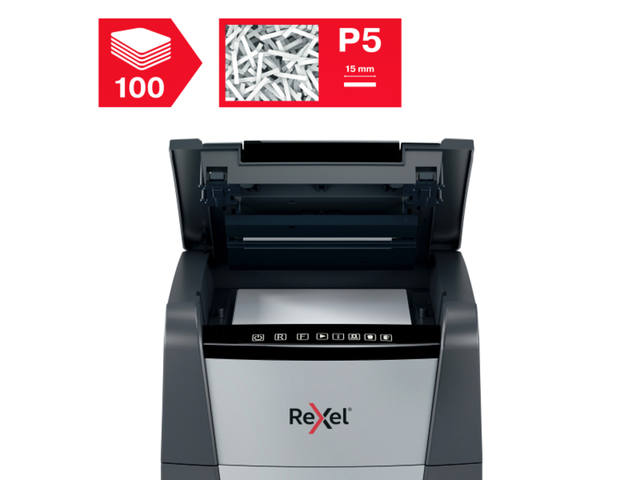 Papiervernietiger Rexel Optimum Auto 100M 2x15mm