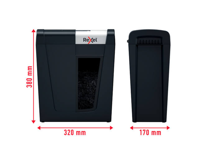 Papiervernietiger Rexel Secure MC4 P5 2x15mm