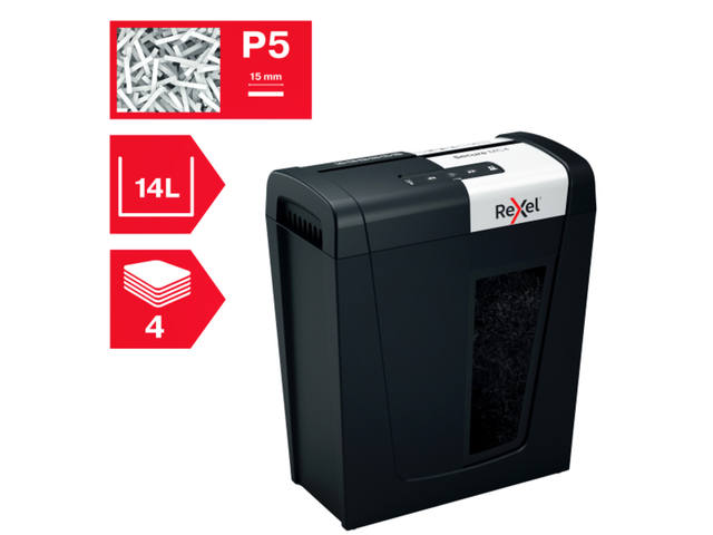 Papiervernietiger Rexel Secure MC4 P5 2x15mm