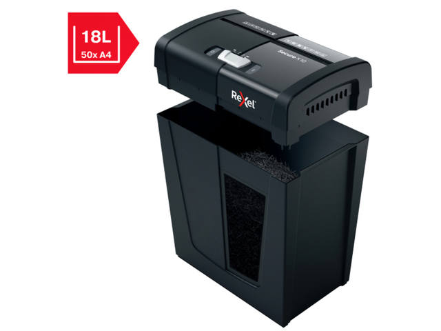 Papiervernietiger Rexel Secure X10 P4 4x40mm