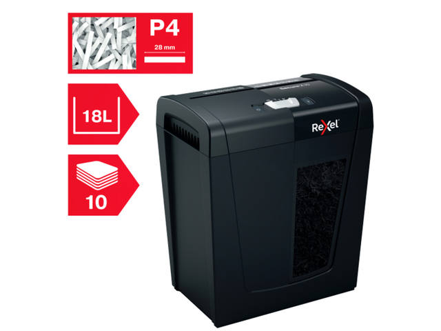 Papiervernietiger Rexel Secure X10 P4 4x40mm