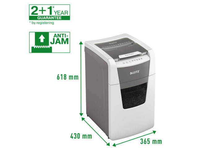 Papiervernietiger Leitz IQ Auto Office 150 2x15mm