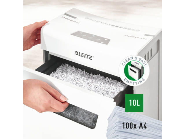 Papiervernietiger Leitz IQ Protect Premium 6x