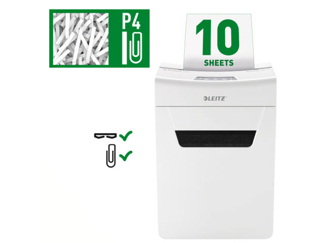 Papiervernietiger Leitz IQ Protect Premium 10x
